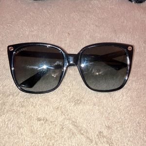 Gucci Women’s Sunglasses GG0022S 001 57